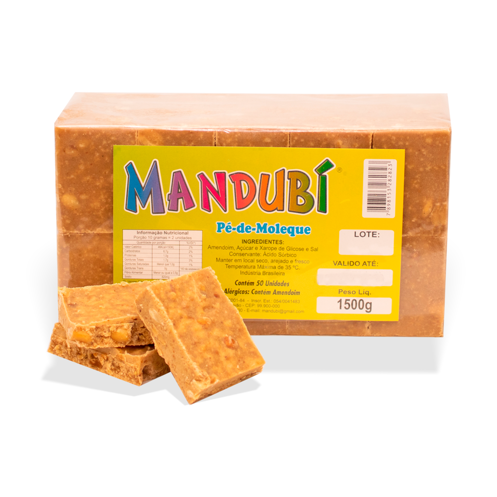 Pé de moleque 1500g