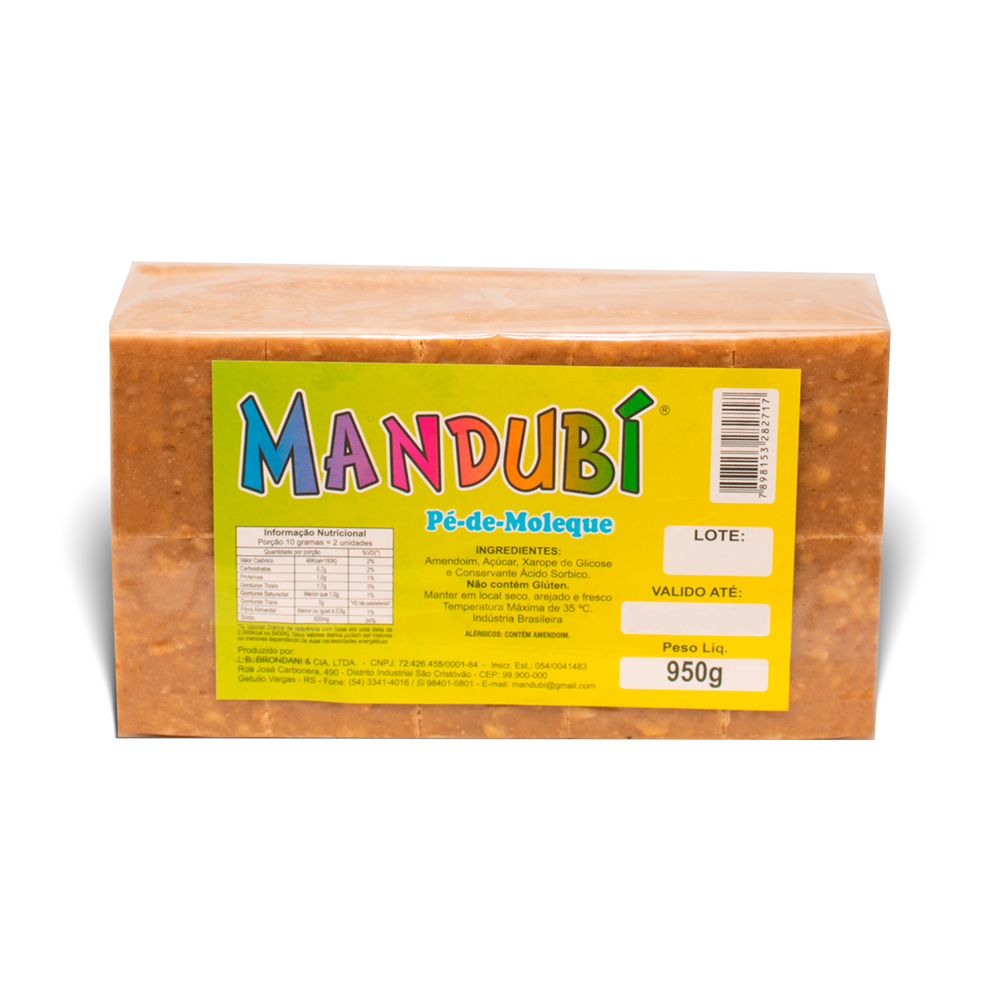 Pé de moleque 950g